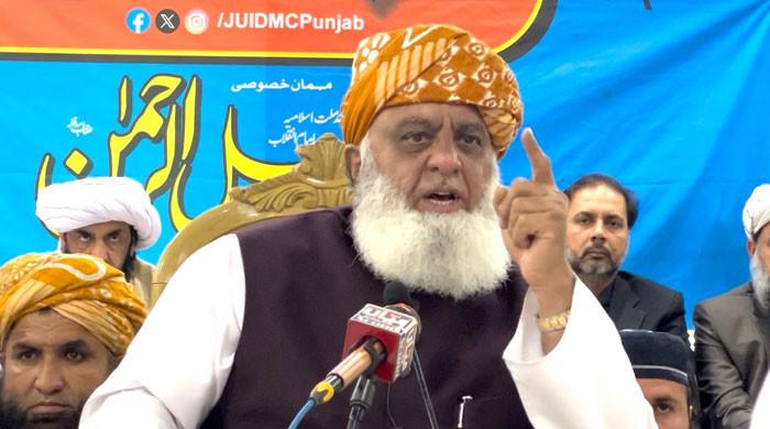 Fazl vows to continue struggle against 'illegitimate' govt setup