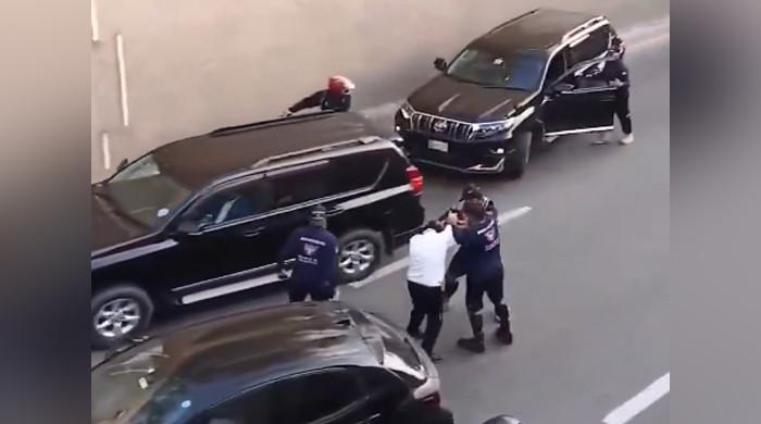 Foreign guests' security guards open fire on citizen's car in Lahore