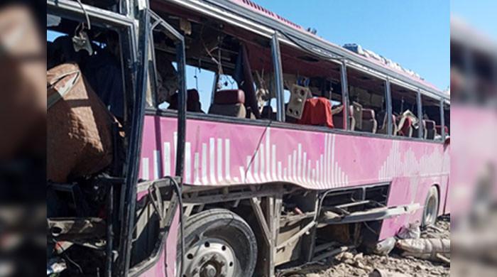 Three FC soldiers among five martyred in Balochistan bus convoy attack