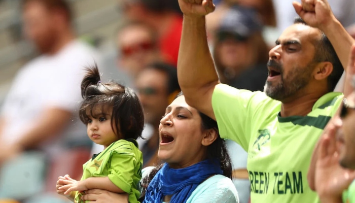 Pakistani cricket fans. — Cricket Australia