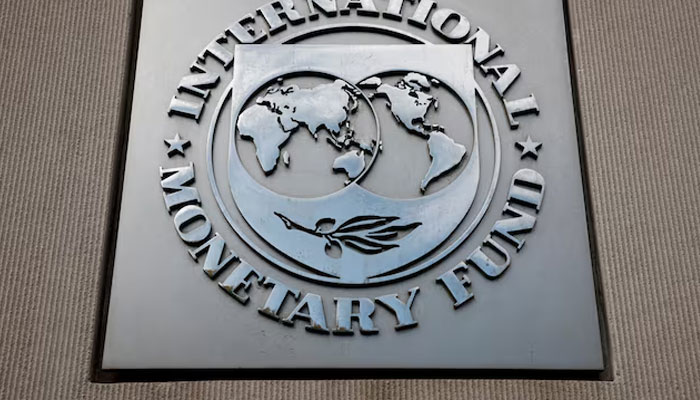 A view of the International Monetary Fund (IMF) logo at its headquarters in Washington, DC, US, November 24, 2024. — Reuters