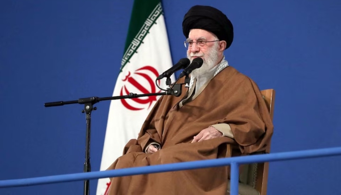 Iranian Supreme Leader Ayatollah Ali Khamenei speaks during a meeting in Tehran, Iran, March 21, 2025. — Reuters
