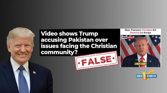 Fact-check: Deepfake video falsely claims Trump criticised Pakistan's treatment of Christians