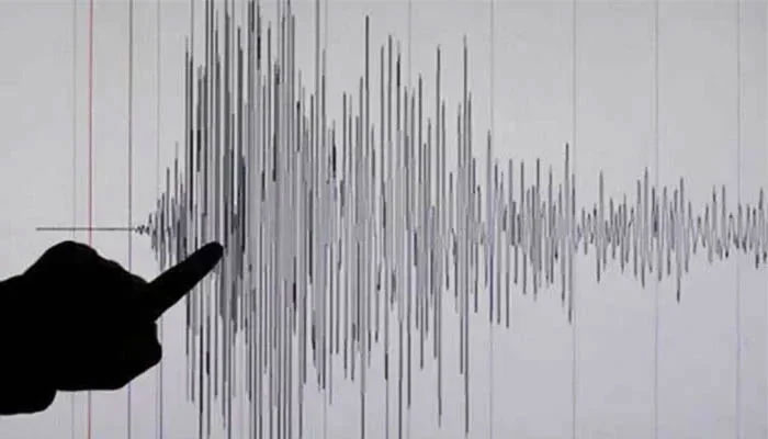 A representational image showing a Richter scale reading. — Reuters/File