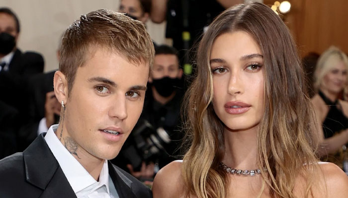 Hailey Bieber teases husband Justin for wearing his own face