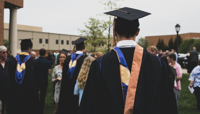 This representational image shows university students at their graduation. — Unsplash