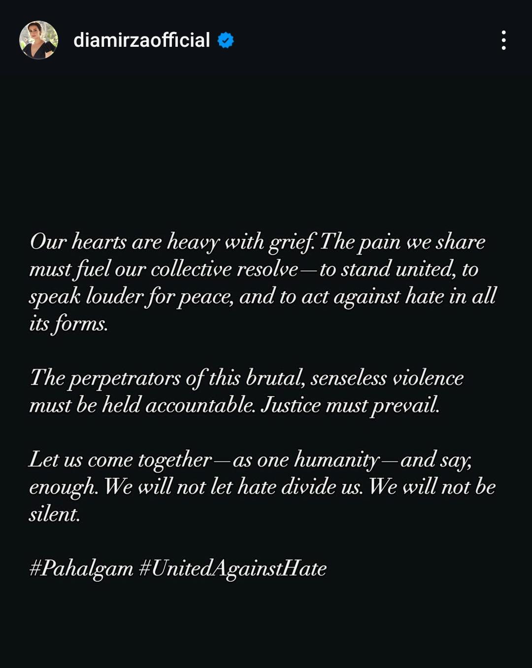 No to terror, yes to peace: Celebs denounce IIOJK carnage with heavy hearts