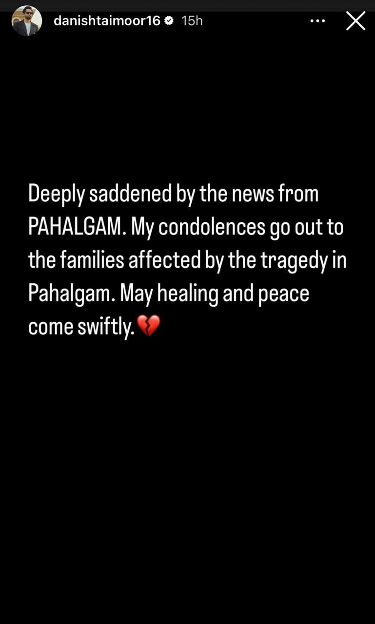 No to terror, yes to peace: Celebs denounce IIOJK carnage with heavy hearts