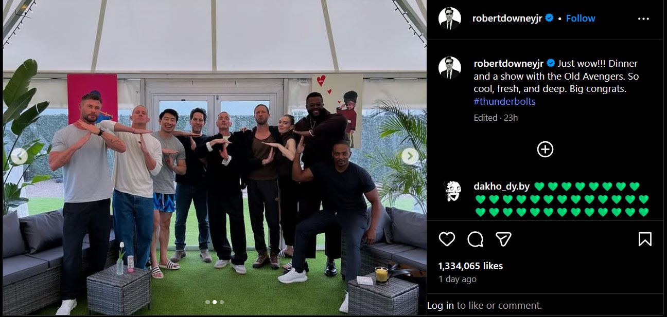 Robert Downey Jr. shares major post ahead of next Avengers