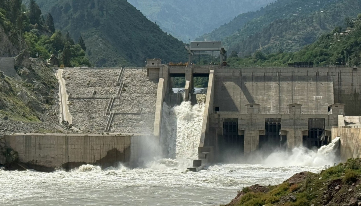 This photograph taken on May 3, 2025 shows the Neelum Jhelum Hydropower Project in Nausari, about 40kms from Muzaffarabad, the capital of Azad Jammu and Kashmir. — AFP