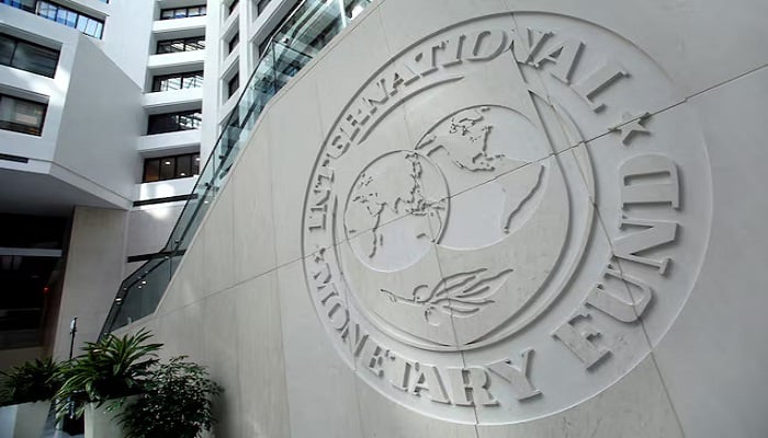 The International Monetary Fund logo is seen inside its headquarters at the end of the IMF/World Bank annual meetings in Washington, US. — Reuters/File