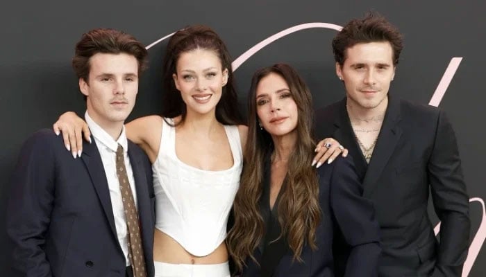Romeo and Cruz Beckham poke fun at Brooklyns wife Nicola Peltz online