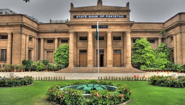 The image shows State Bank of Pakistan building in Karachi. — SBP/website