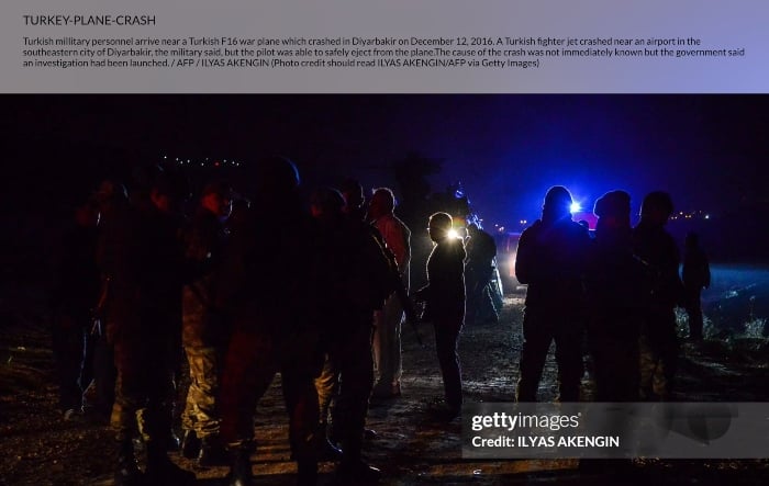 The real picture was taken in 2016 as shown on the Getty Images website.