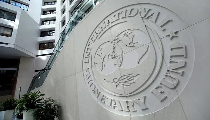 The International Monetary Fund (IMF) logo is seen inside its headquarters in Washington, US. — Reuters/File