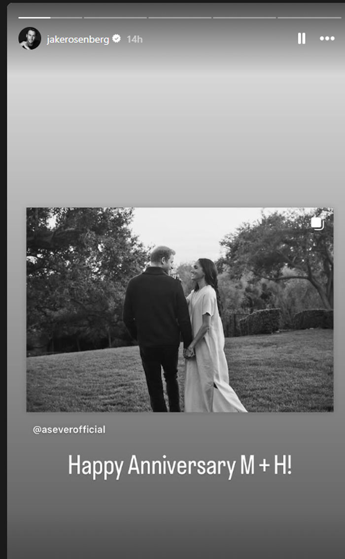 Meghan Markle, Prince Harrys unseen photo released on wedding anniversary
