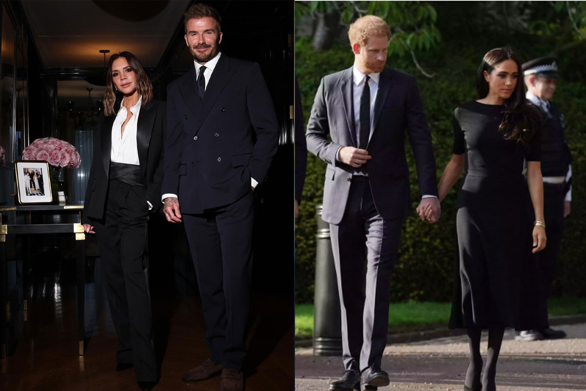Victoria Beckham teases Meghan Markle, Prince Harry