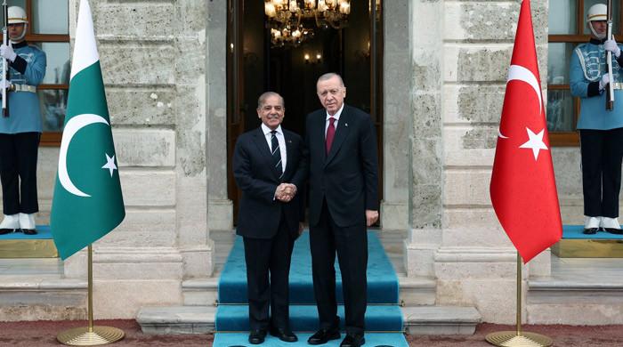Four-nation tour: PM Shehbaz meets President Erdogan in Istanbul