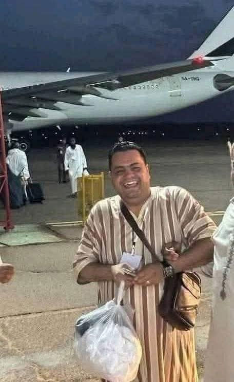 Amer Al Mahdi Mansour Al Gaddafi poses for photo. — Facebook/Masroor Shaheen/File