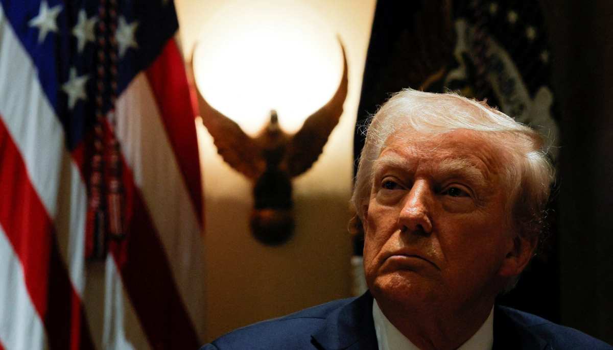 US&nbsp;President Donald Trump hosts his first cabinet meeting at the White House in Washington, D.C., U.S., February 26, 2025. &mdash; Reuters
