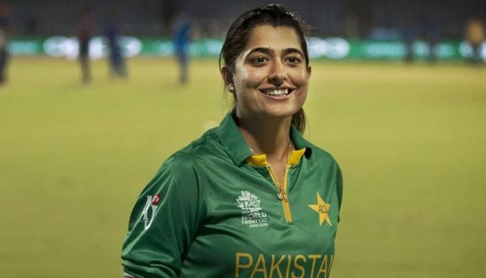 An undated picture of former Pakistan cricketer Sana Mir. — AFP