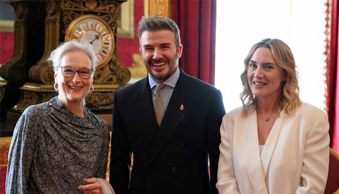 David Beckham, Kate Winslet, Meryl Streep join King Charles at London palace