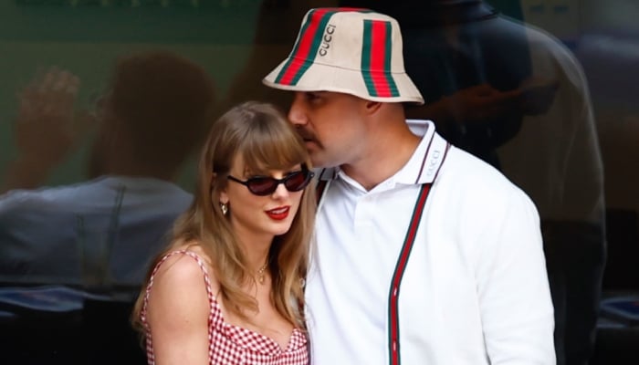 Photo: Taylor Swift, Travis Kelce discussing footballers movie career plans: Expert