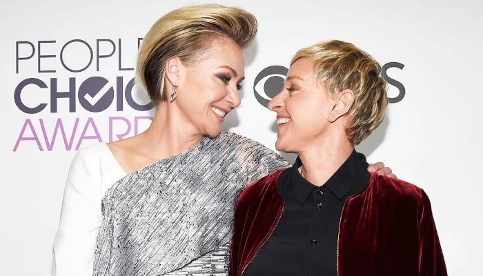 Photo: Ellen DeGeneres, Portia de Rossi leaning on each other amid difficult times: Source