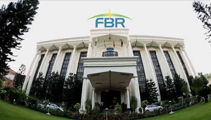This image released on March 3, 2022, shows the FBR building. — Facebook@Federal Board of Revenue