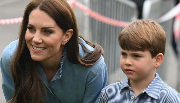 Kate Middleton commands Prince Louis on palace balcony