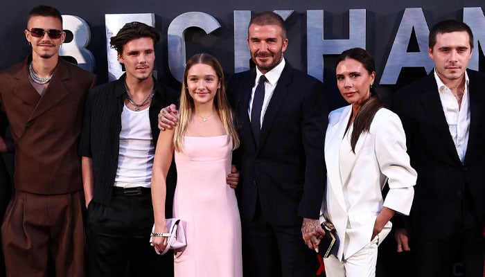 David Beckham celebrates Father’s Day with sweet message for his kids and dad