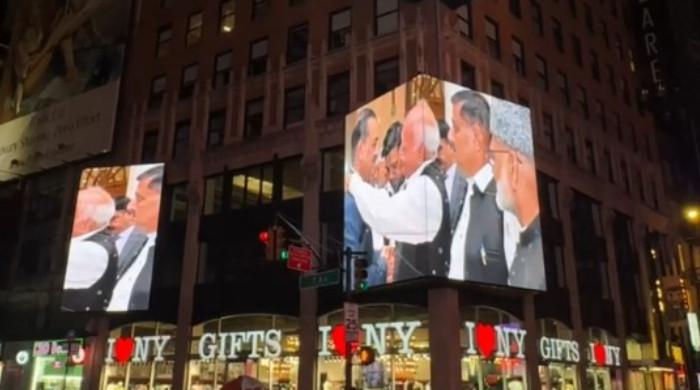 Field Marshal Asim Munir welcomed in US with Times Square appreciation campaign