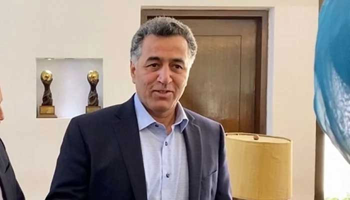 Former ISI director general Lt Gen (retd) Faiz Hamid pictured during his visit to Kabul in 2021. — X/File