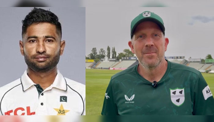(From left) This combination of images shows  Pakistani fast bowler Khurram Shahzad and Worcestershire CCC head coach Alan Richardson. — Reporter