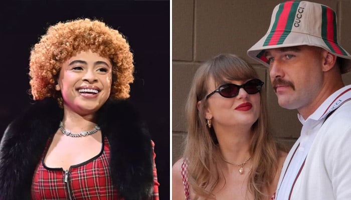 Ice Spice gushes over Taylor Swift, Travis Kelce