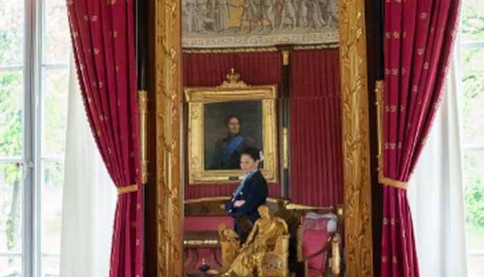 Crown Princess visits palace as it opens to the public
