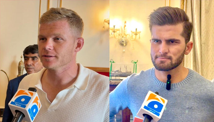Fast bowler Shaheen Afridi (R) will be in action for Brisbane Heat while his teammate in Lahore Qalandars Sam Billings (L) will be playing for Sydney Thunder in BBL. — Reporter