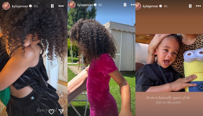 Kylie Jenner calls daughter Stormi fancy girl as she dresses up on vacation