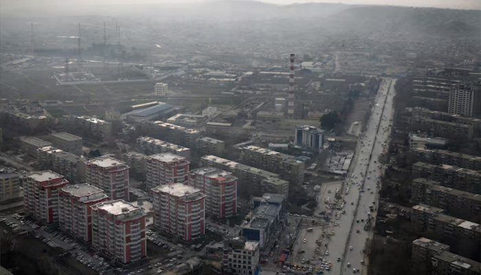 An aerial view of Kabul, Afghanistan, February 11, 2016. Picture taken February 11, 2016. — Reuters