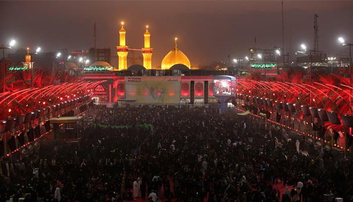 Pilgrims gather ahead of Ashura in Kerbala, Iraq, September 19, 2018. — Reuters