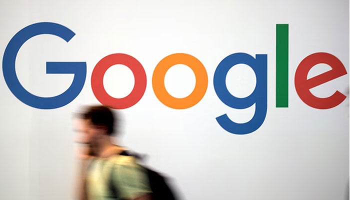 The logo of Google is pictured during the Viva Tech start-up and technology summit in Paris, France, May 25, 2018. — Reuters