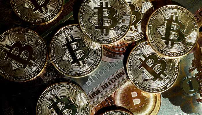 Representations of cryptocurrency bitcoin are seen in this illustration picture created in Paris, France, March 9, 2024. — Reuters