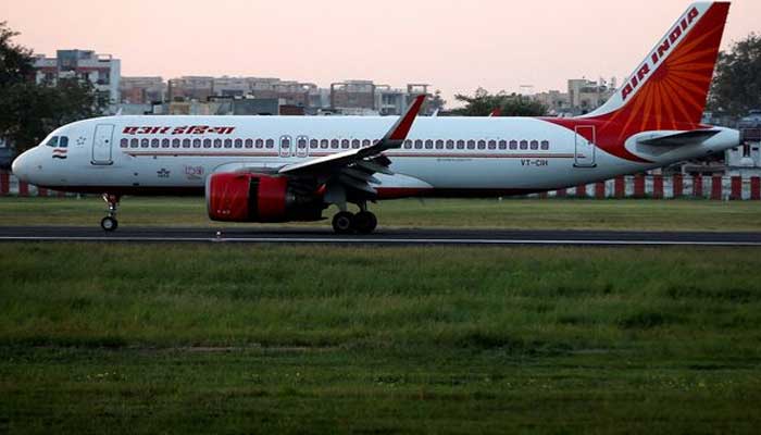 An Air India Airbus A320neo passenger plane moves on the runway after landing at Sardar Vallabhbhai Patel International Airport, in Ahmedabad, India, October 22, 2021. — Reuters
