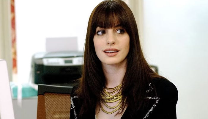 Anne Hathaway gives glimpse into upcoming sequel on internet