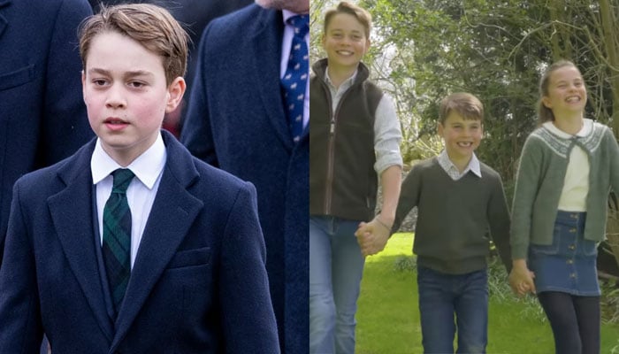 Prince George flexes ‘dominance in front of his siblings