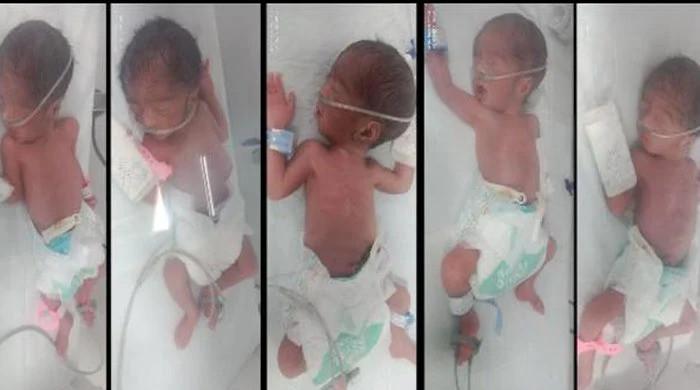 Karachi couple welcomes quintuplets in rare birth