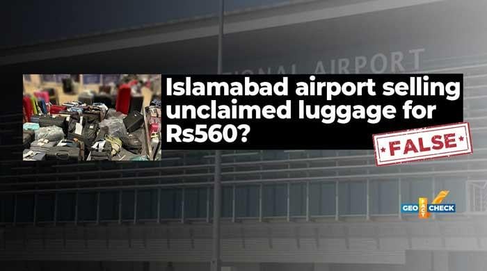 Fact-check: No, Islamabad airport is not selling unclaimed luggage for Rs560