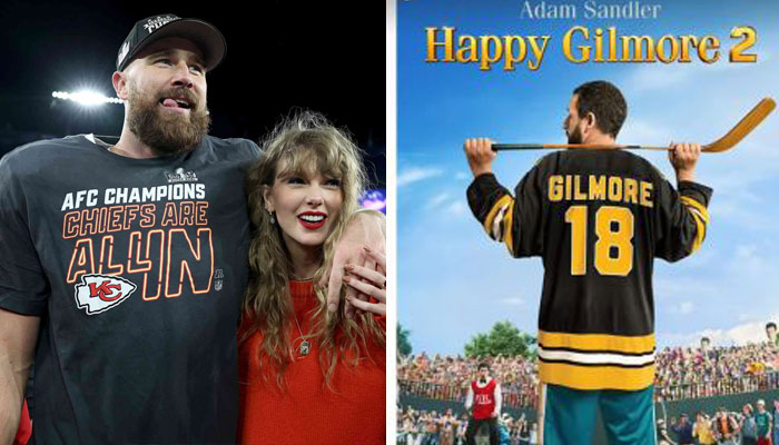 Taylor Swift praises Travis Kelces cameo in Happy Gilmore 2