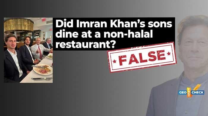 Fact-check: Forged catering guidelines circulate after Imran Khan's sons dine in Washington