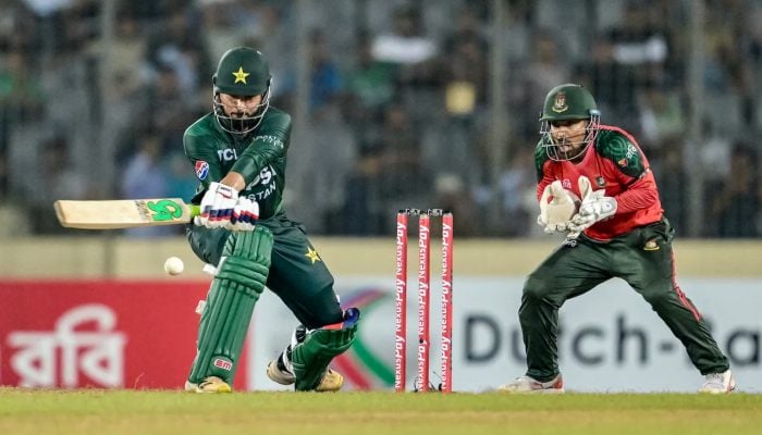 Pakistans Faheem Ashraf against Bangladesh, 2nd T20I, Mirpur, Bangladesh, July 22, 2025. — AFP